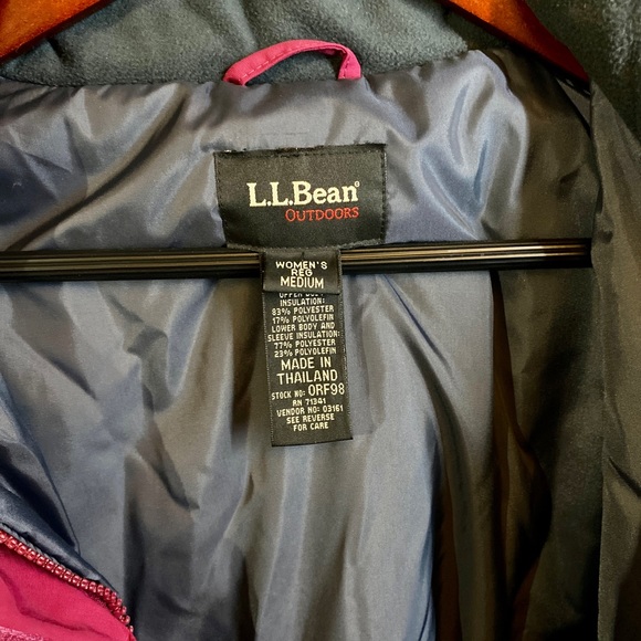Pre-owned LL Bean Ladies Snow/Ski Jacket Size Medium - Picture 3 of 16